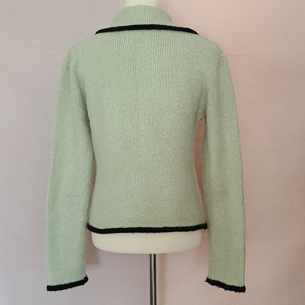Collared Button Front Cardigan - Picture 3 of 9